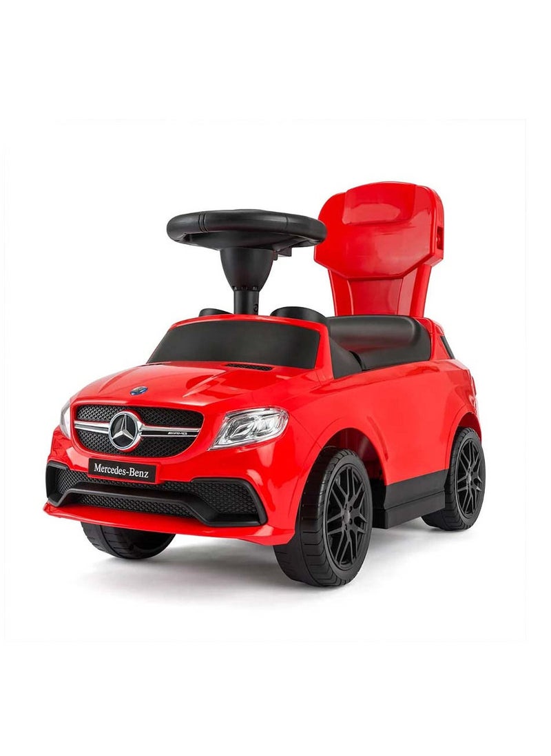 FACTUAL TOYS Mercedes Benz Hanle Pusher Car - Red  - Image 5