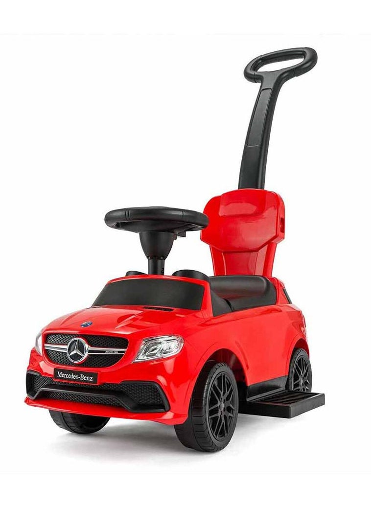 FACTUAL TOYS Mercedes Benz Hanle Pusher Car - Red  - Image 1