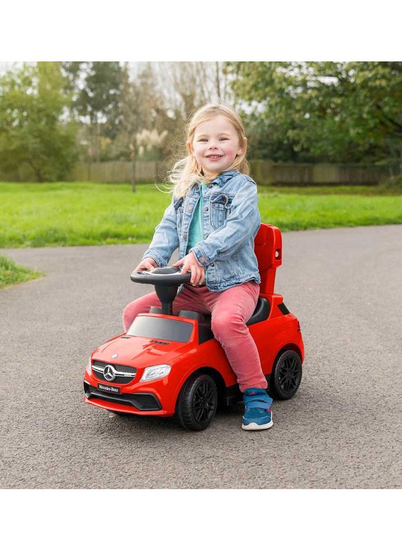 FACTUAL TOYS Mercedes Benz Hanle Pusher Car - Red  - Image 2