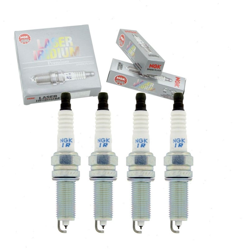 4 pc NGK Laser Iridium Spark Plugs compatible with Hyundai Sonata 24L L4 20152019