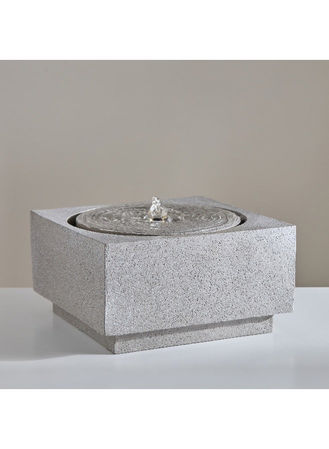 Home Box Serene Modern Led Stone Fountain - 28X28X15 Cm  - Image 2