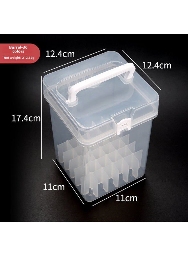 Haoyue Spot Marker Pen Base Marker Pen Storage Box Various Specifications Storage Pen Barrel Hard Base Compartment Box - Image 1