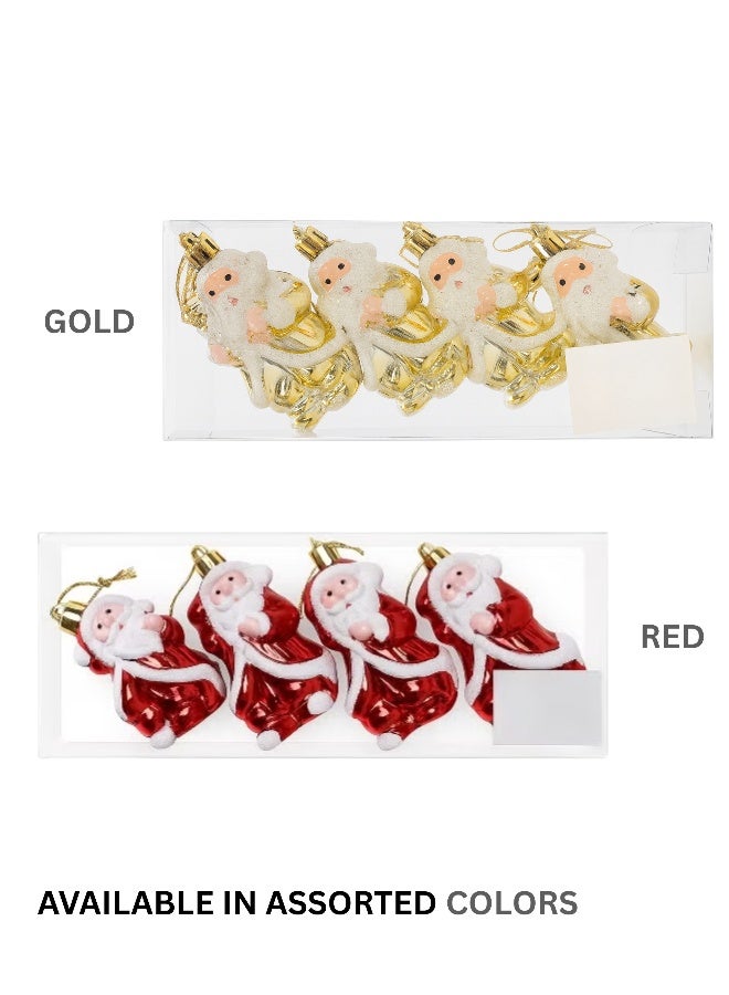 Feelings قلادة سانتا FEELINGS 4 قطع 9 سم – تصاميم متنوعة - Image 3