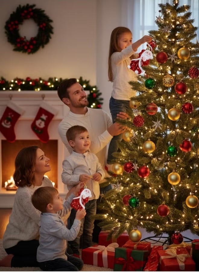 Feelings قلادة سانتا FEELINGS 4 قطع 9 سم – تصاميم متنوعة - Image 4