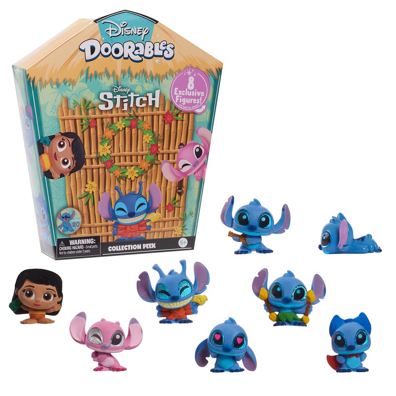 Just Play Disney Doorables Stitch Collection Peek, Easter Basket Stuffers, Officially Licensed Kids Toys for Ages 5 Up, Gifts and Presents by Just Play - Image 1