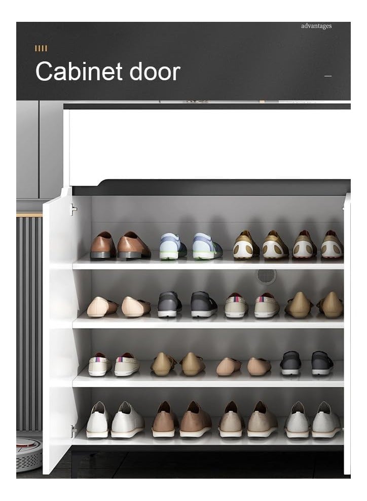 DubaiGallery خزانة أحذية متعددة الوظائف مع أدراج للتخزين - Image 2