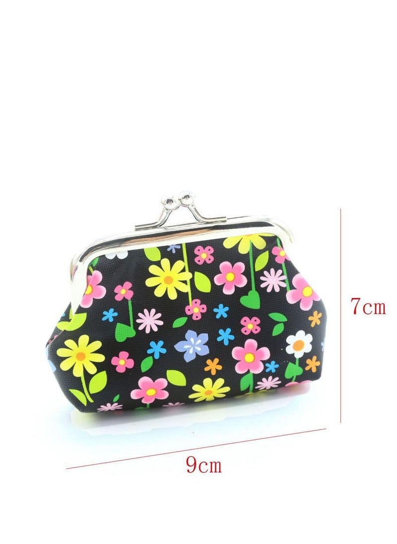 Y&D - Buckle Closure Floral Design Wallet - Image 1