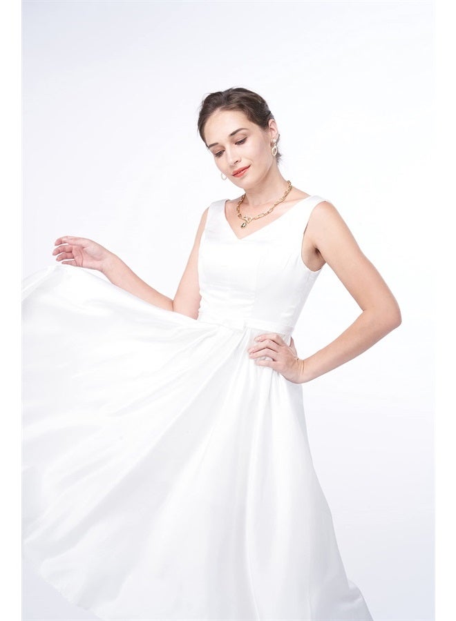 Yizhily Seamless Photo Photography Background Paper Backdrop for Photoshoot, Videos, YouTube, Livestream, 107" x36', Arctic White - Image 4