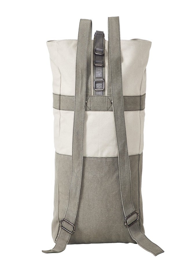 Mona B Laptop Backpack for Men & Women with Up to 14" Laptop Compartment - 15L Capacity - Ideal for Office, College, School & Travel - Ice Grey - Image 5