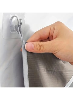 Goolsky 1pc Space-Saving Wall Mounted Laundry Hanging Storage Bag - Bathroom and Household Organization Container with Easy Access and Foldable Design for Maximizing Storage Capacity  - Image 5