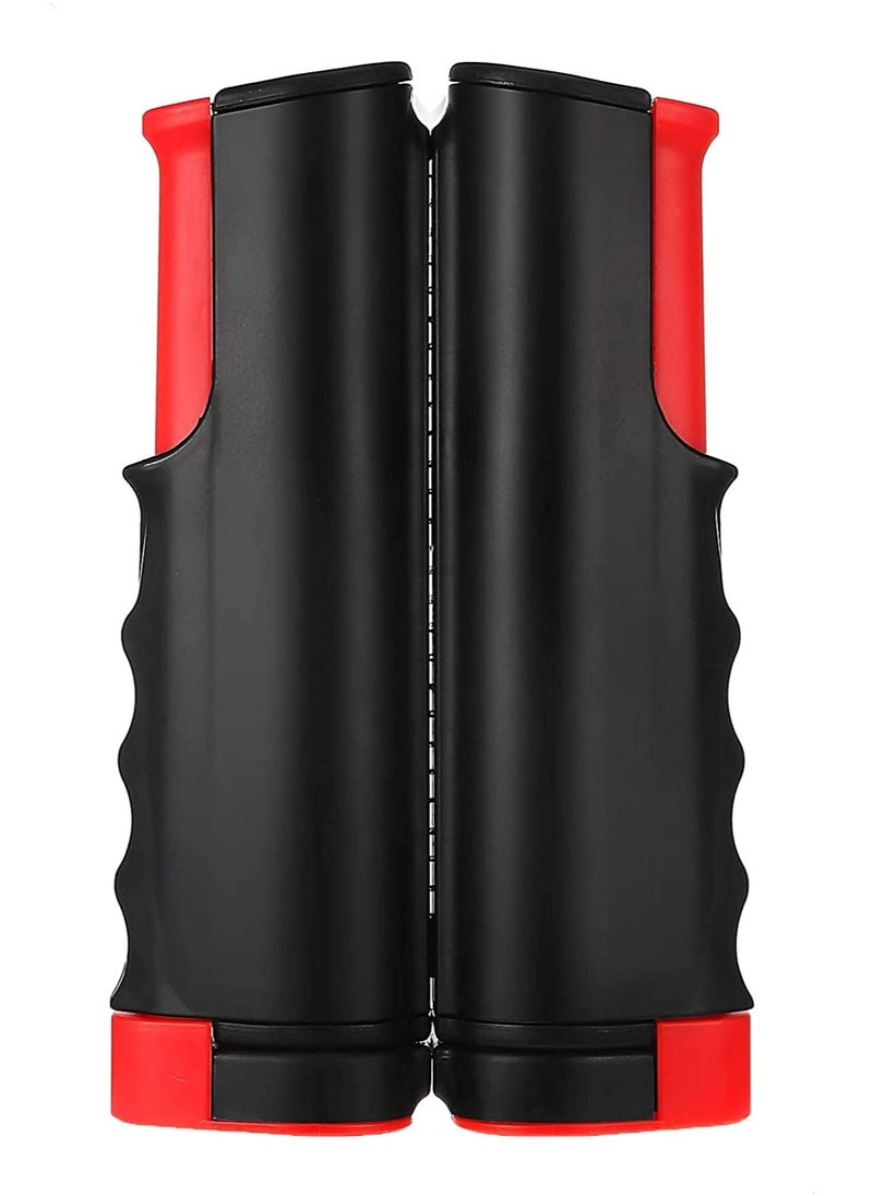 Generic Portable Telescopic Table Tennis Net Rack 170CM, Black/Red  - Image 3