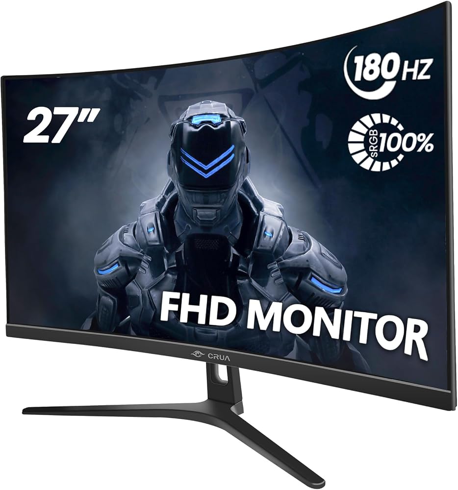 CRUA CRUA Curved Gaming Monitor 27 inch Z6FCAB69CCA637375831EZ