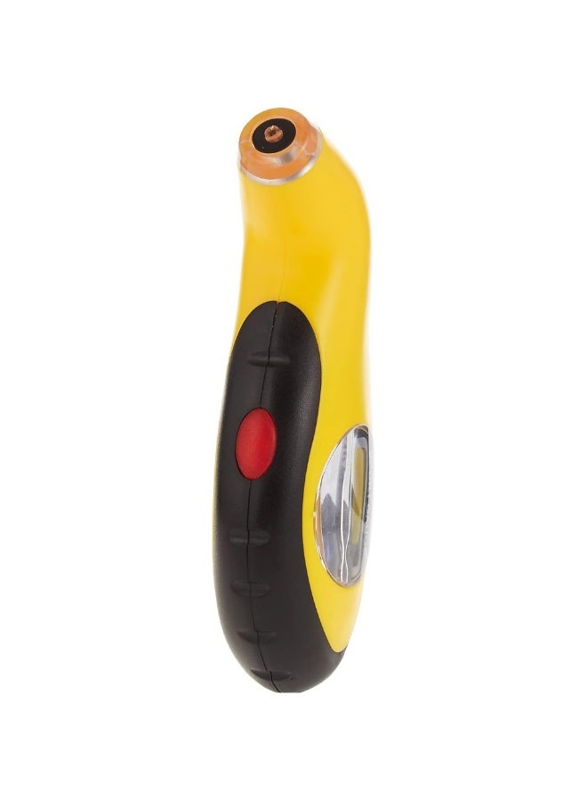 Lcd Digital Tire Tyre Air Pressure Gauge Tester Tool W/Light Yellow - Image 2