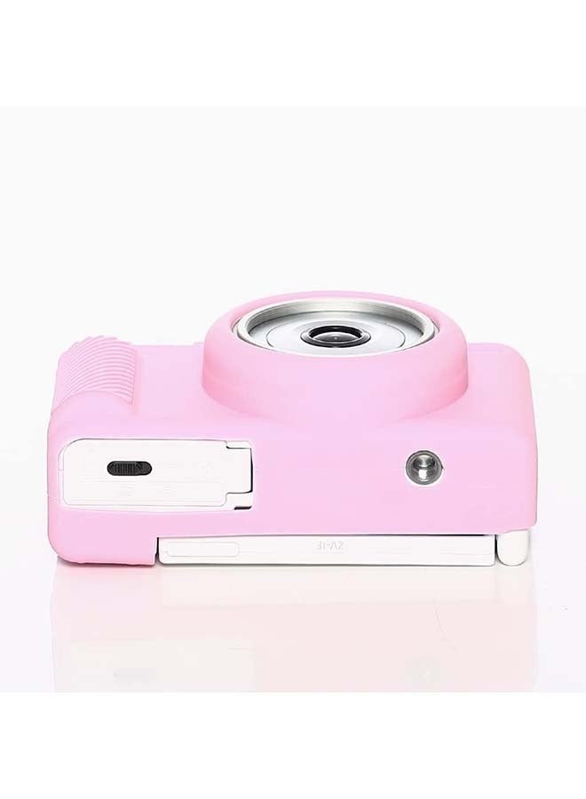 Case for Sony ZV-1F, ZV-1 II/ZV-1M2 Vlog Camera, ZV1F Camera Silicone Cover Skin, Anti-Scratch Slim Fit Soft Sleeve with ZV1 F Screen Protector- Pink