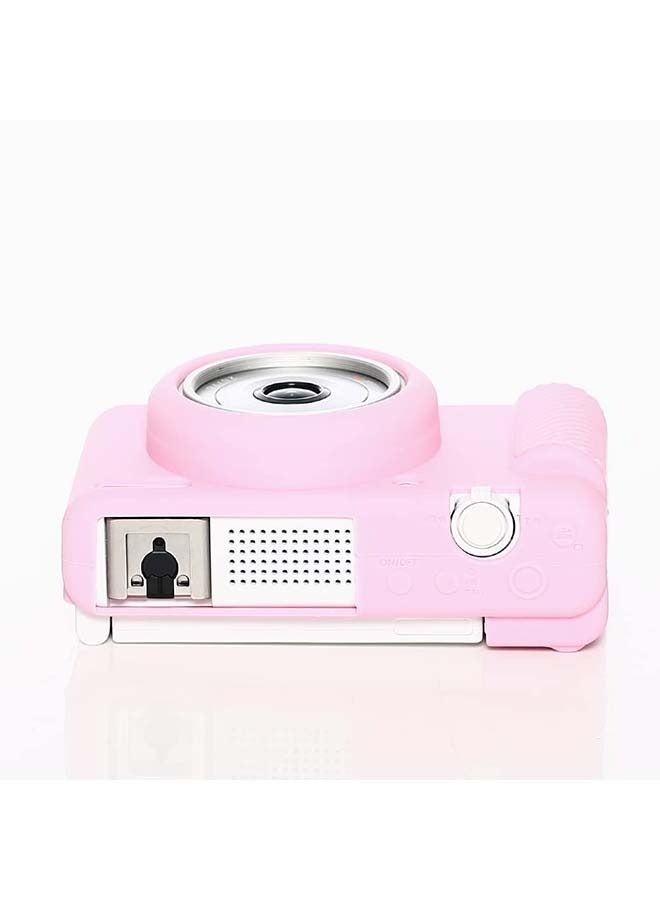 Case for Sony ZV-1F, ZV-1 II/ZV-1M2 Vlog Camera, ZV1F Camera Silicone Cover Skin, Anti-Scratch Slim Fit Soft Sleeve with ZV1 F Screen Protector- Pink