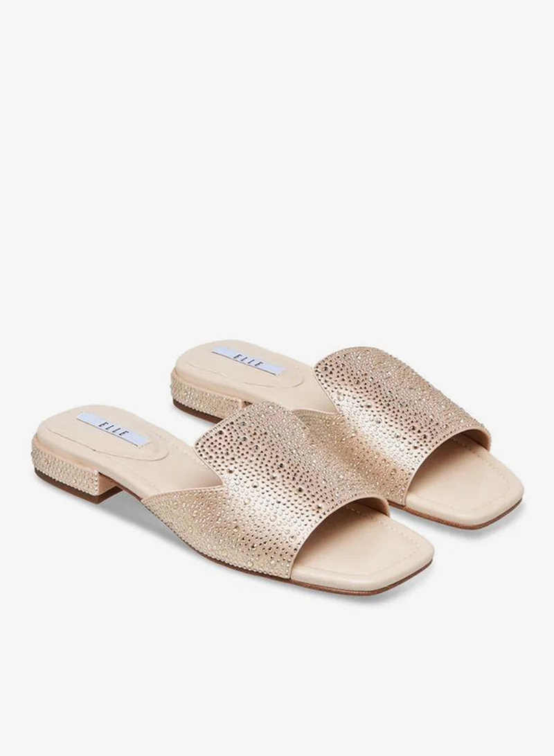 ايل Women Embellished Slip-On Sandals Ramadan Collection