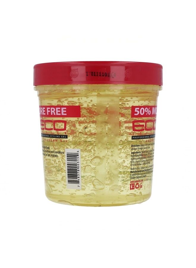 Eco Style جل تصفيف، زيت الأركان، 24 أونصة - Image 2