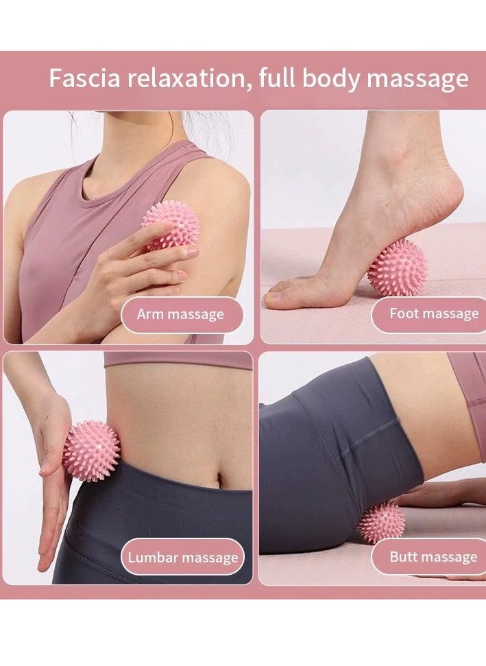 SportQ - Blister Massage Ball, Spiky Feather Massager Ball, Automatic Tissue Massager for the Feet, Sensory Ball to Treat Inflammation, Size 7 cm, Multi-Colour, from SportQ, - Image 1