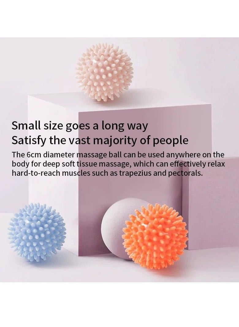 SportQ - Blister Massage Ball, Spiky Feather Massager Ball, Automatic Tissue Massager for the Feet, Sensory Ball to Treat Inflammation, Size 7 cm, Multi-Colour, from SportQ, - Image 1
