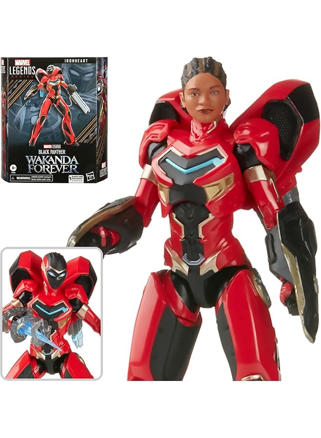مارفل سلسلة أساطير النمر الأسود واكاندا للأبد أيرون هارت 6 بوصة Mcu لعبة شخصيات الحركة 8 ملحقات F5783
