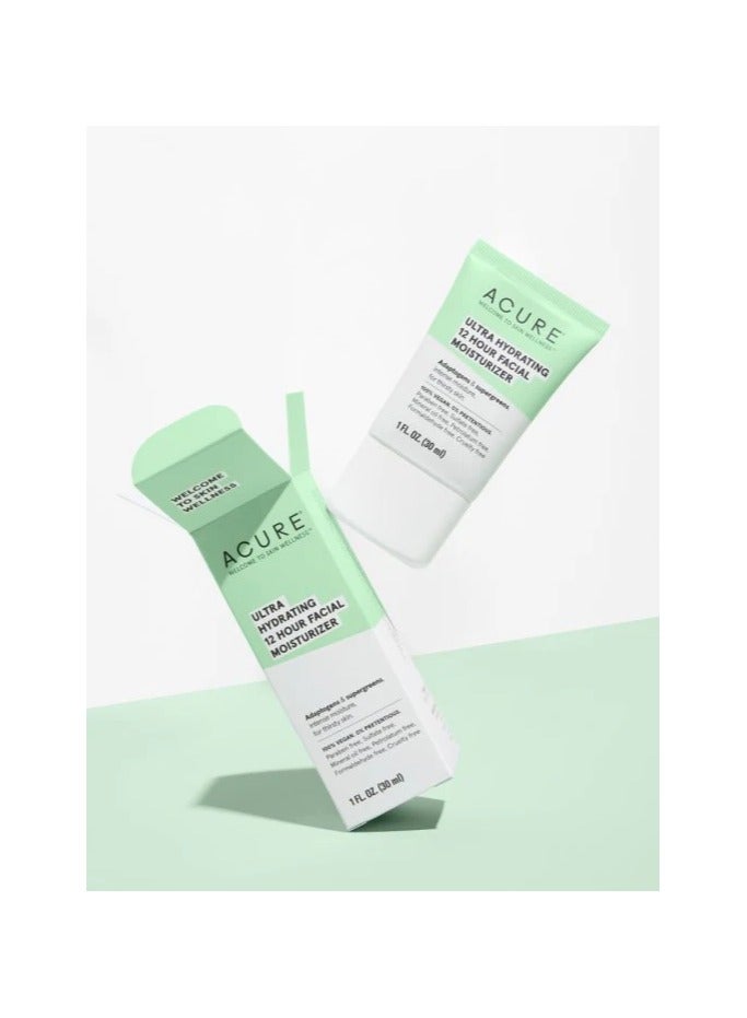 أكيور اكيور مرطب فائق الترطيب للوجه لمدة 12 ساعة - 30 مل - Image 2