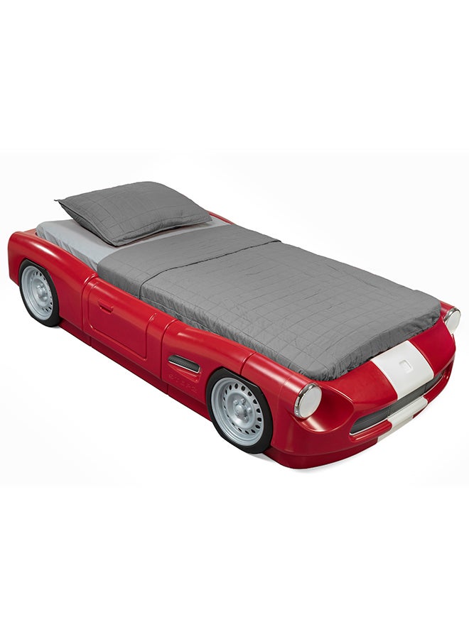 ستيب2 سرير توأم للأطفال من رودستر، عبوة من صندوقين - أحمر - Image 5