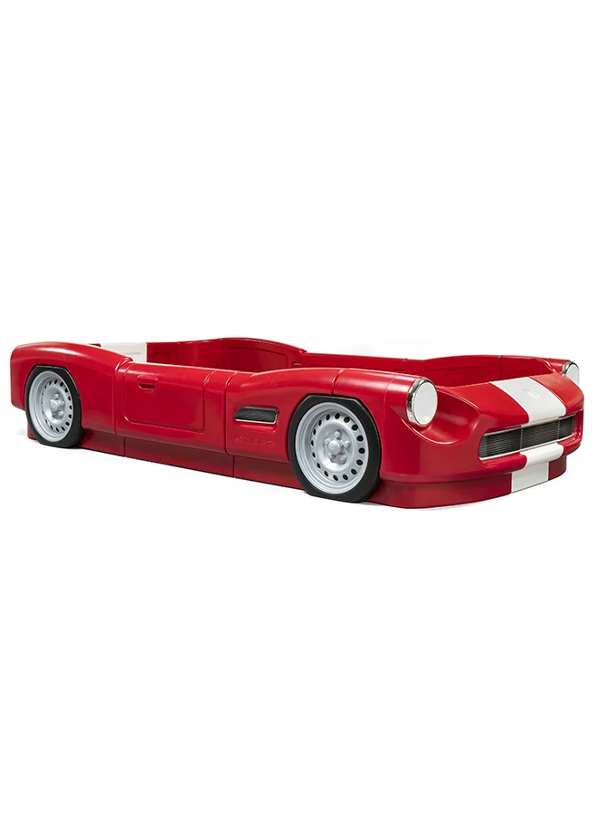 ستيب2 Roadster Toddler-To-Twin Bed Pack Of 2 Boxes - Red