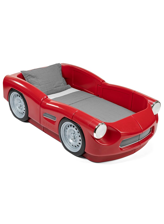 ستيب2 سرير توأم للأطفال من رودستر، عبوة من صندوقين - أحمر - Image 4