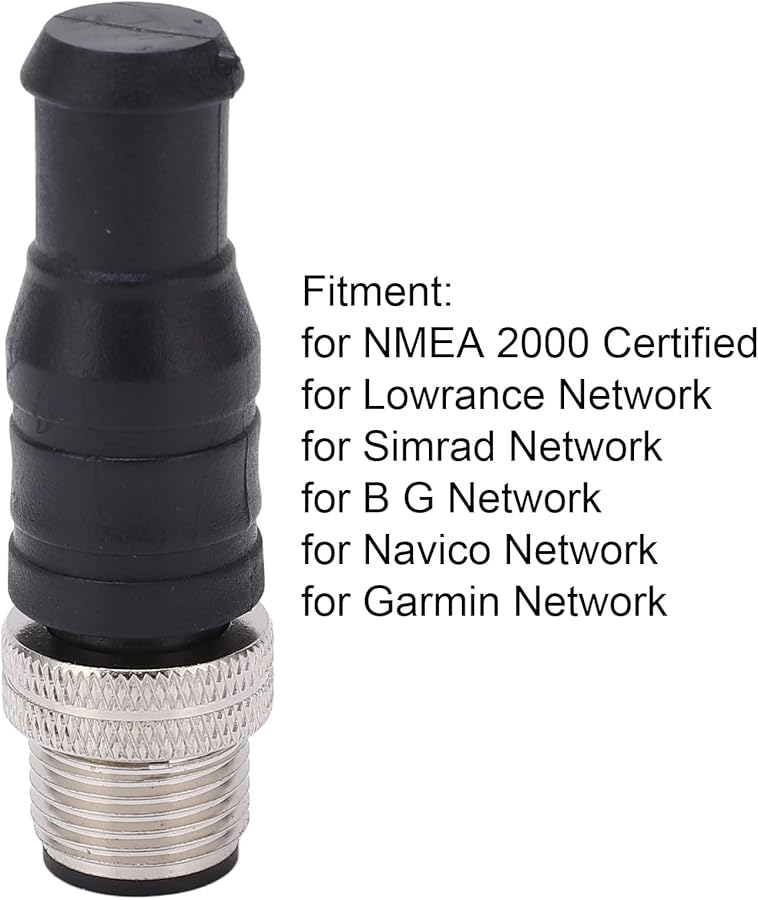 NMEA 2000 Male Termination Resistor M12 5 Pin IP67 Waterproof for Garmin Networks Boat Yacht - Image 3