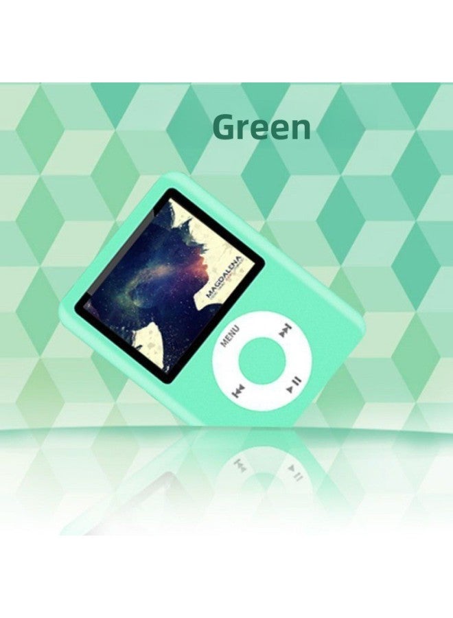 MP3 Player - MP3 Player for Students Learning - Green can be inserted into the card, 4g - Portable Walkman, English Dictionary, Music Player, Exam Listening, E-book Reader, School Study Aid - Image 1
