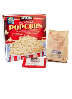 Individually Packed Microwave Popcorn in Butter Flavor 44 Bag, 4.092Kg