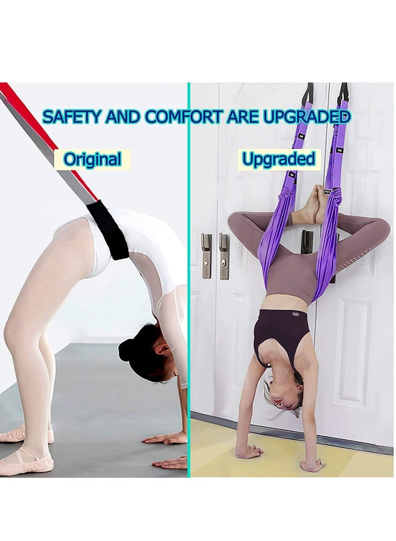 Arabest Yoga Leg Stretcher Strap, Backbend Training Belt with Door Anchor, Flexibility Trainer Stretching Equipment Assist Stretch Strap for Fitness Gymnastics Dance Aerial Yoga Ballet - Image 5