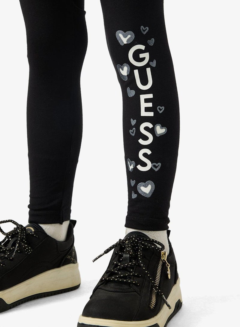 GUESS Kids Printed Leggings - Image 4