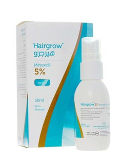 Dar Al Dawa Hairgrow 5% Minoxidil Topical Solution 50 ML Proven Formula for Hair Loss 