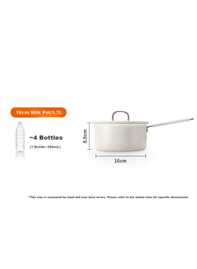 Joyoung Baby Food Pot Milk Pot 316l Stainless Steel Milk Pot Multi-function Noodle Cooking Porridge Milk Pot Ceramic Pot 16cm - Image 1