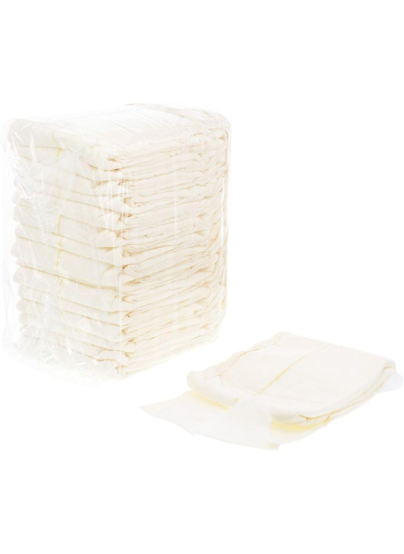 Cardinal Health - Cardinal Health Wings Incontinence Brief for Men and Women, Disposable Moderate Absorbency Disposable Underwear with Refastenable Tabs - Size Medium, 10 Count, 10 Packs, 100 Total - Image 1