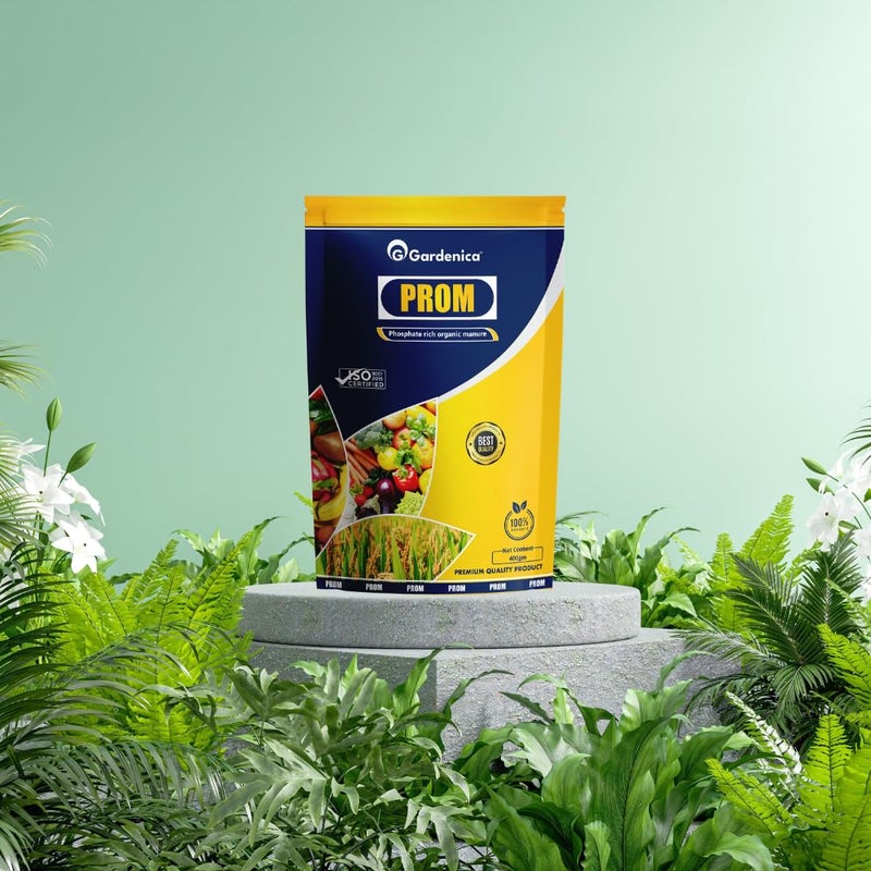 Gardenica Phosphorus and Vermicompost Organic Fertilizer For Nutrient Rich Food for Plants And l Supernatural Nutritional Source for Fruiting and Flowering in Plants - Image 2