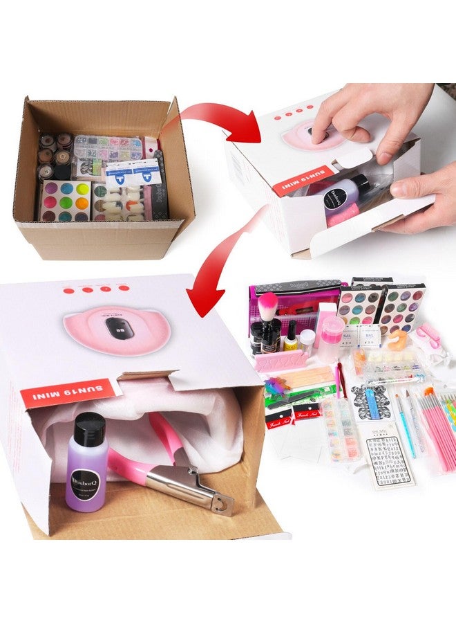 DOUBORQ Acrylic Nail Kit With Drill And U V Light Full Nail Kit Set Professional Nail Starter Kit For Beginners Acrylic With Everything - Image 2