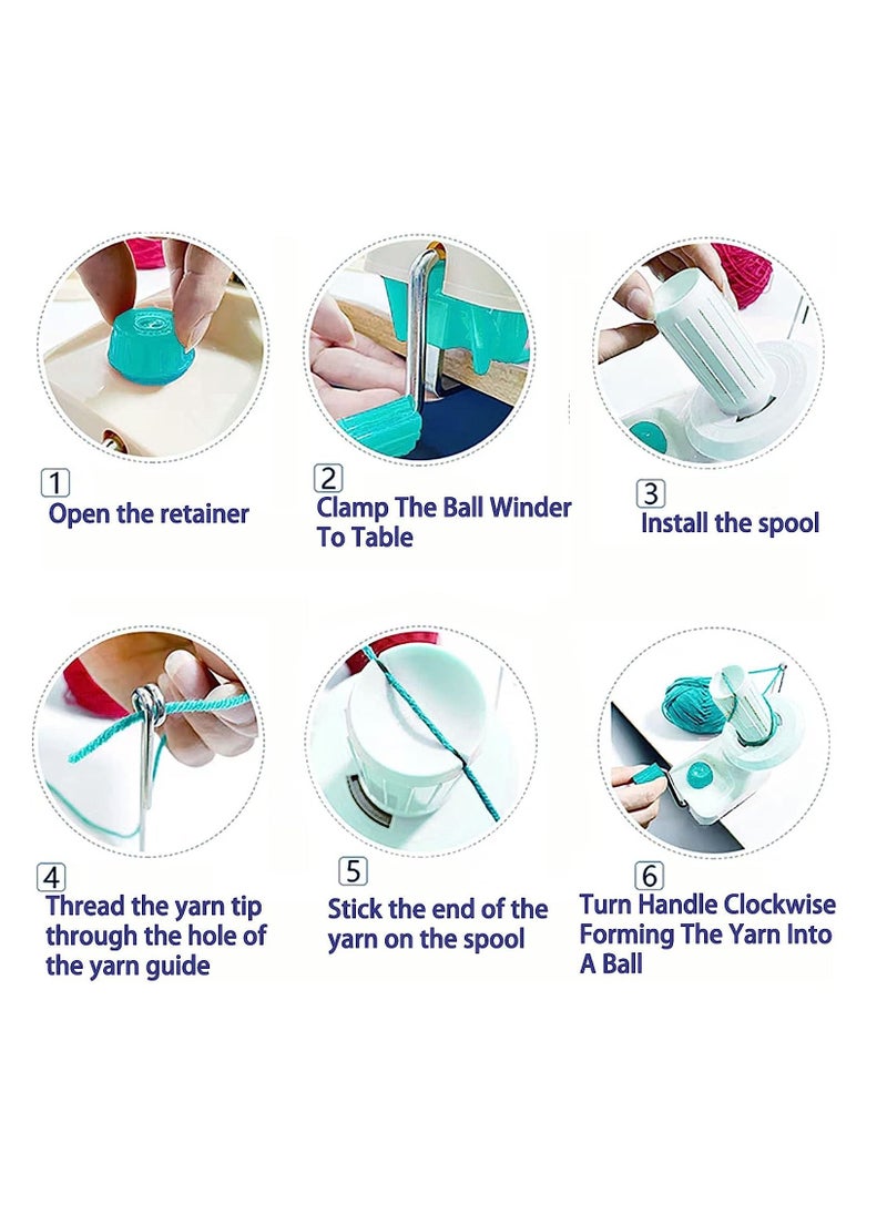 Generic - Yarn Ball Winder Hand Operated Winding Wool Winder Machine - Image 1