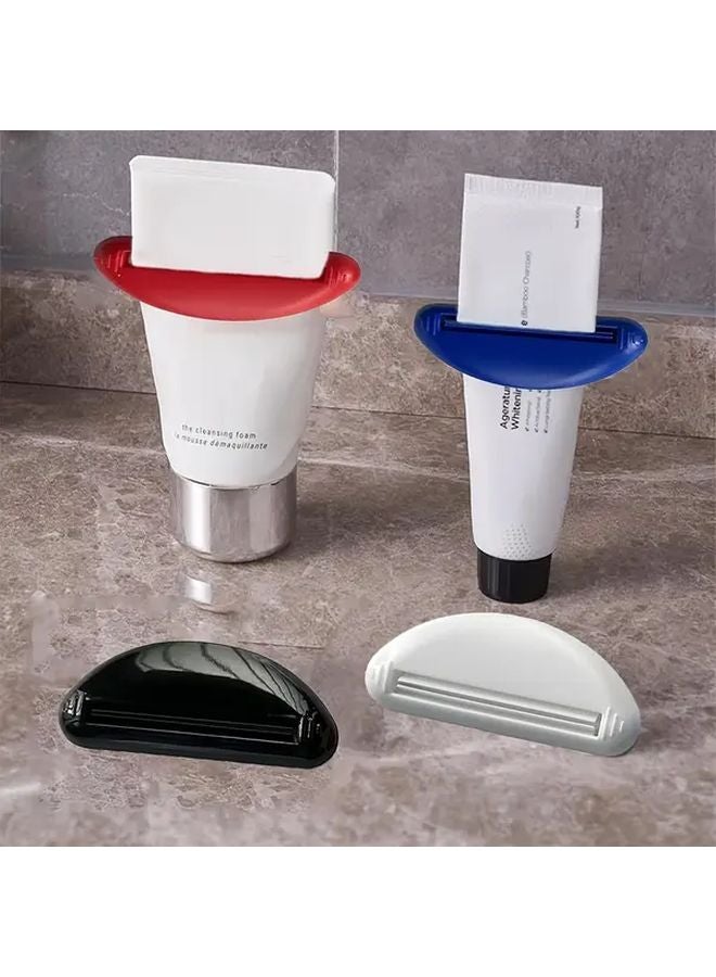 4 Pcs Toothpaste Tube Squeezer Dispenser Roller Clips For Hand Cream And Cosmetics - Image 2