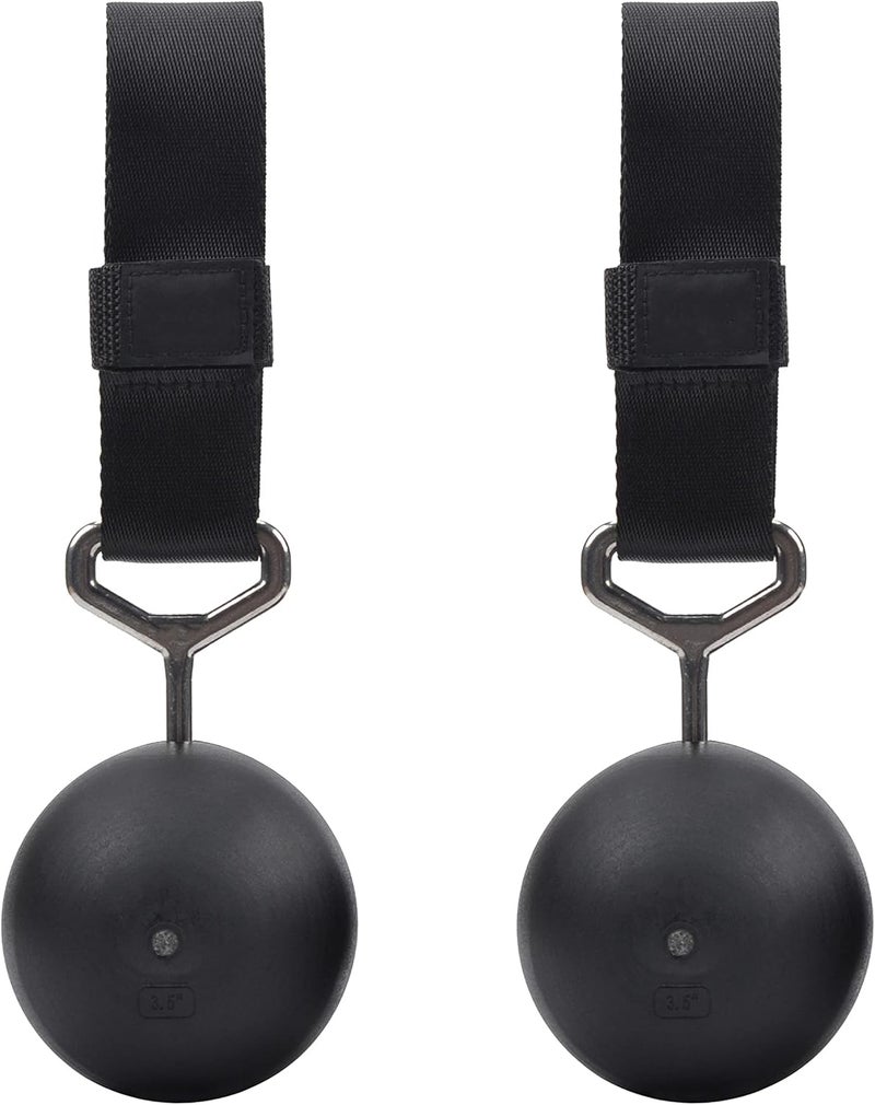 FITactic Rock Climbing Solid Training Cannonball Bomb Power Pull Up Ball Hold Grips for Straps for Finger, Forearm, Biceps, Back Muscles - Image 1