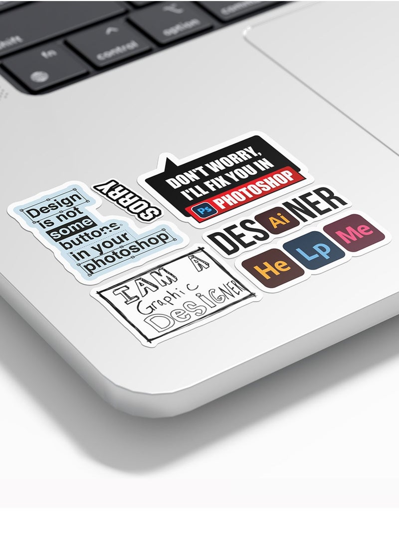 Dezllia - Laptop Stickers - SSL/06 - Designers Collection - For Laptop Phone Computer - Image 1