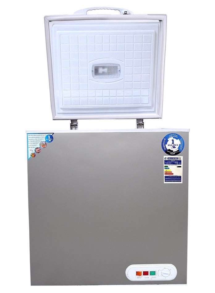 ALASKA Chest Freezers alaska170 Liters silver - Image 2