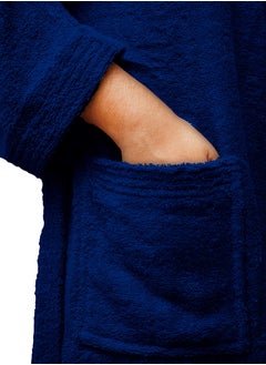 Home Essentials Home Essentials - Unisex hooded bathrobe - 100% cotton, super soft, highly absorbent for women and men - Ideal for daily use, unisex and adult  - Image 2
