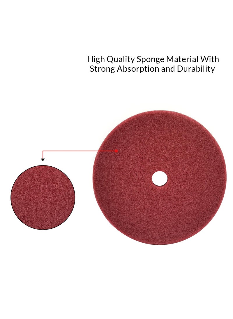 Generic HRD Finishing Waxing Polishing Pad Soft Cut 6" Light Cut Polishing Foam Pad  - Image 5