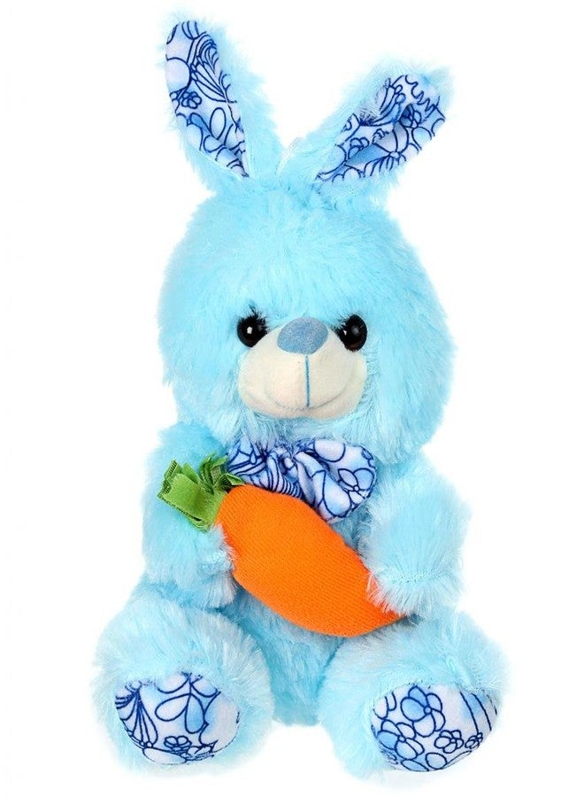 تيكلز لعبة أرنب أزرق لطيف محشو بجزرة، لعبة قطيفة ناعمة للأطفال، مناسبة لأعياد الميلاد، 22 سم - Image 1