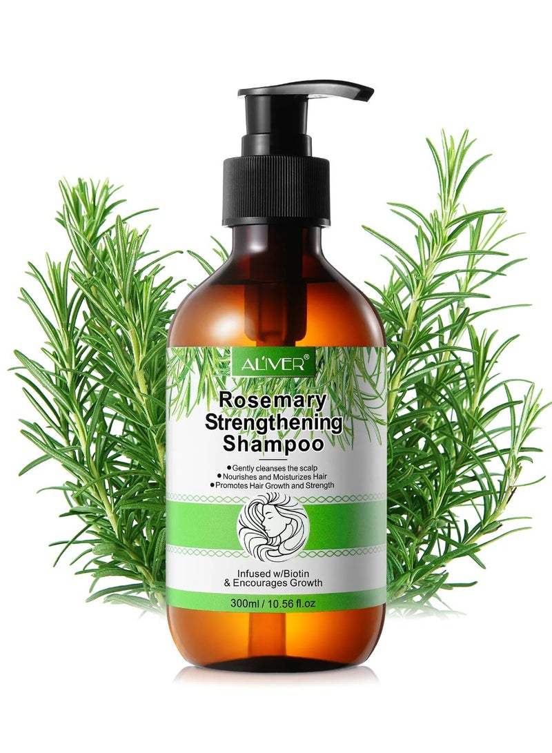 ALIVER Rosemary Strengthening Shampoo - Image 1