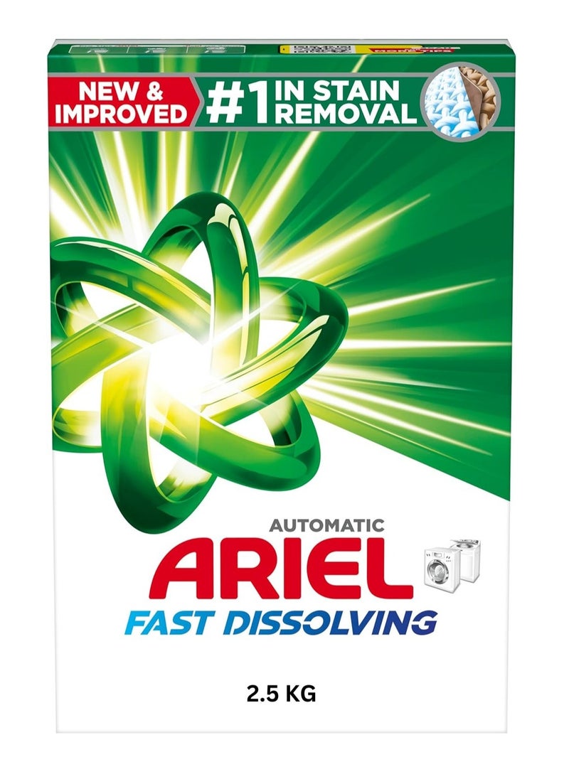 Ariel - Ariel Automatic Laundry Powder Detergent Original Scent 2.5 kg - Image 1