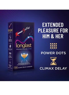 Kamasutra Long Last Extended Pleasure Climax Delay Condoms - 12Nx2  - Image 3