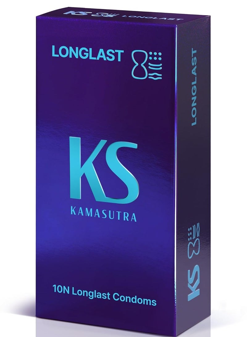 Kamasutra Long Last Extended Pleasure Climax Delay Condoms - 10N X 2 - Image 5